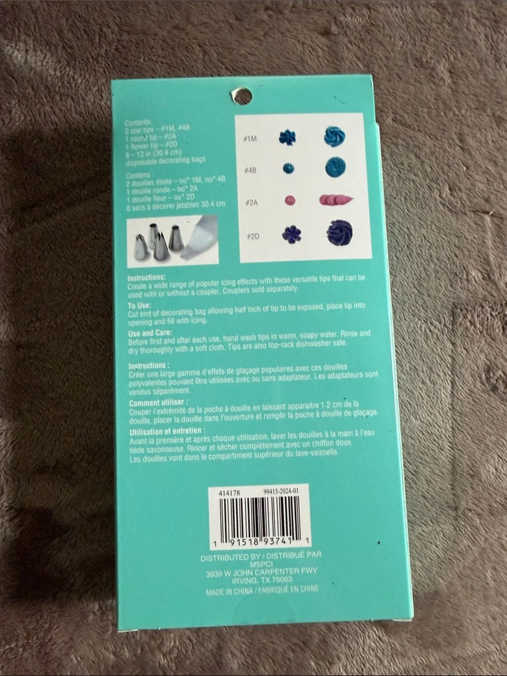 Celebrate It Treat Decorating Set - Teal Accents